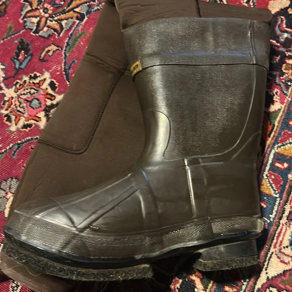 Cabela’s Insulated Hip Wader Felt Soled Brown Size 11 Boots; Practically New